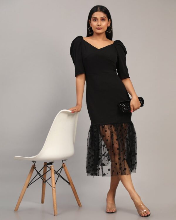 PLAN SKINNY PARTY WEAR DREES - Image 7