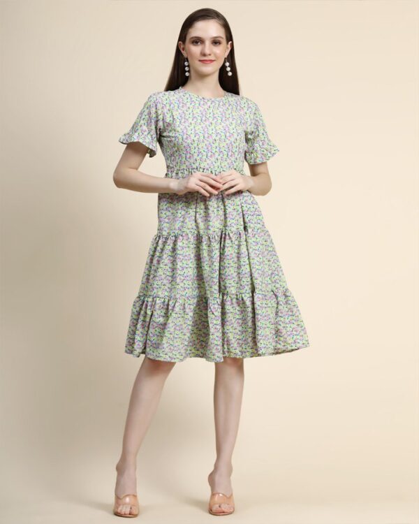 PRINTED DRESS