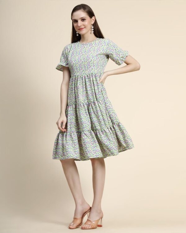 PRINTED DRESS - Image 3