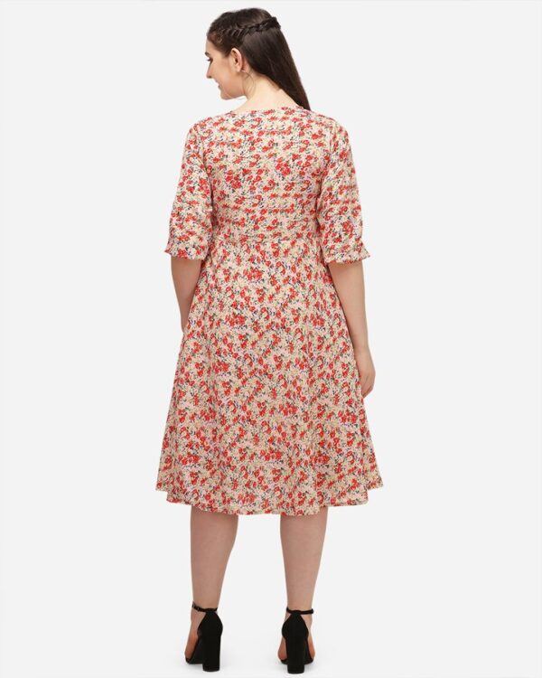 PRINTED DRESS - Image 5