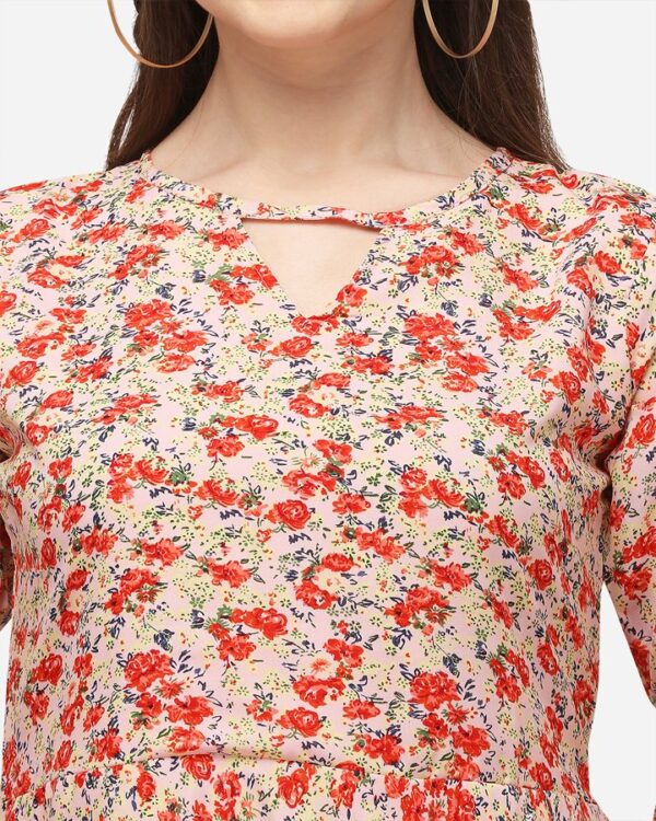 PRINTED DRESS - Image 4