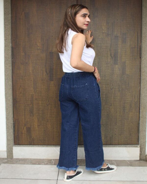 4 BUTTON PLAZO JeANS - Image 3