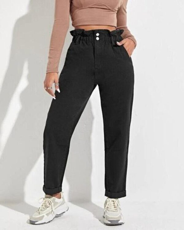 2 BUTTON MOM FIT jeans - Image 2